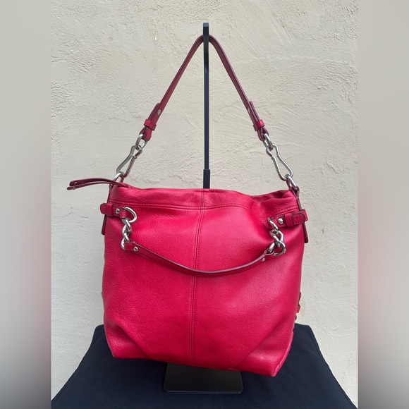 Coach Handbags - 🌹Y2K Red Coach Brooke Leather Shoulder Bag 14142 🌹